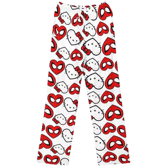 SPIDER-MAN x HELLO KITTY (WHITE) PYJAMA PANT