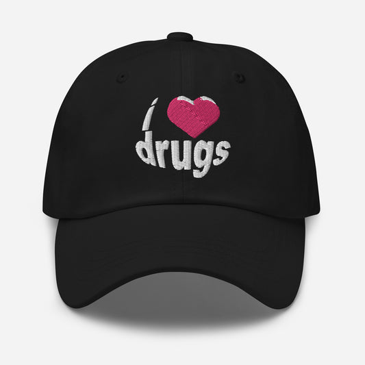 I LOVE DRUGS HAT