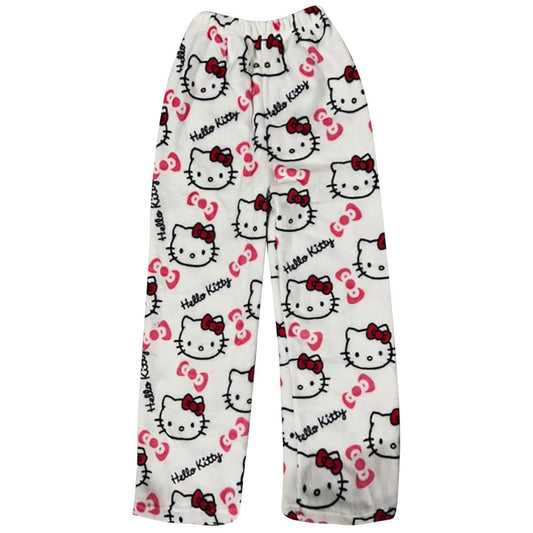 HELLO KITTY (WHITE) PAJAMA PANT