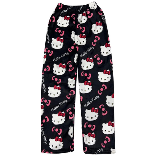 HELLO KITTY (BLACK) PAJAMA PANT