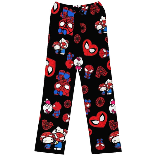 SPIDER-MAN x HELLO KITTY (BLACK) PAJAMA PANT